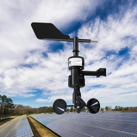 Sensor de dirección y velocidad del viento RK120-01 para energía renovable, anemómetro con vaneador, resistente al agua IP65