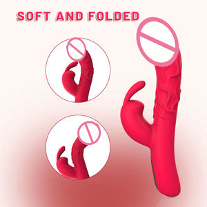 Nieuwe G-spot Rabbit Vibrator 10 Frequentie Vibratie Clitorale Massage Siliconen Waterdicht Koppel Seks Speelgoed - Product Image 5