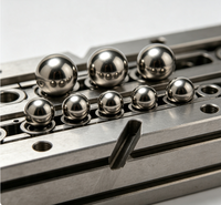 Billes de roulement en acier inoxydable polies sur mesure CNC, résistantes à l'usure, composants industriels et de machinerie