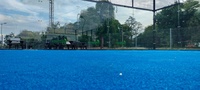 Terrain de padel avec toit Terrain de padel extérieur Toit de pluie Toit de tennis de padel personnalisé