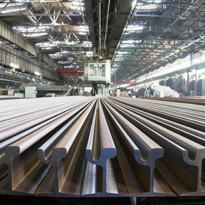 Riel de acero ranurado 59R2 60R2 para <span class=keywords><strong>ferrocarril</strong></span>, vía pesada, tramvía, estándar europeo EN 14811 - Product Image 3