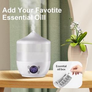 Kotak minyak esensial rumah tangga penyebar Aroma aromaterapi diffuser pedagang grosir pengendali jarak jauh pintar pelembap udara kecil - Product Image 5