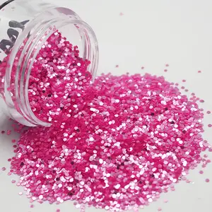 XUCAI ücretsiz örnek Solvent dayanıklı toplu noel dekorasyon malzemeleri Glitter tozu DIY zanaat