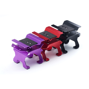 Chất lượng cao bán buôn 1/18 1/24 RC xe cho trx4m latrax FMS fcx24 nhôm công cụ màu đen sửa chữa đứng - Product Image 3