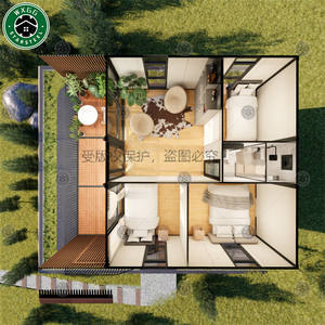 Casa Contenedor Expandible Impermeable de Alta Calidad, 20 pies/40 pies, Estructura de Acero Resistente, Montaje Rápido, Estructura Modular - Product Image 6