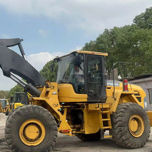 Chargeuse sur pneus Volvo L105E d'occasion à bas prix, chargeuse-pelleteuse, chargeuse frontale avec moteur Cummins, pompe Denison, capacité de 9 tonnes à Shanghai - Product Image 1