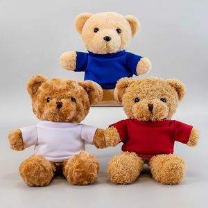 Osito de Peluche al por Mayor, Muñeco de Peluche con Ropa y Logotipo Impreso, Hecho en China, para Eventos y Regalos Infantiles - Product Image 1