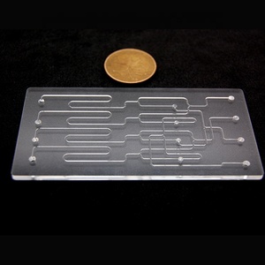 CNC gia công linh kiện nhựa thiết bị y tế tùy chỉnh chính xác CNC các bộ phận công microfluidic chip - Product Image 4