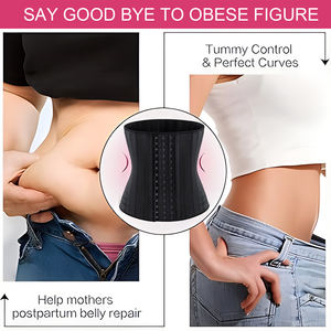 Faja Colombiana de Látex 100% de Alta Calidad, con 3 Hileras de Ganchos, Corsé con Varillas de Acero 25-29, Moldeador de Cintura de Látex - Product Image 3