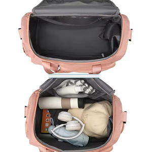 Bolsa de viaje grande deportiva <span class=keywords><strong>Goya</strong></span> Budget, bolsa de gimnasio de nailon a la moda con cierre de cremallera, peso ligero para hombres y mujeres, caminata en la naturaleza - Product Image 6