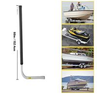 Accessoires de montage complets de style sportif pour bateaux de pêche et de ski nautique, et protections de tube de poteau de remorque de bateau de 60 pouces pour voitures