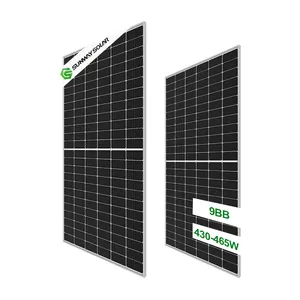 كفاءة عالية Paneles Solares 430W بلاكا 440W 450 W نظام لوحات شمسية للمنزل 420W 440W 450 W Painel الشمسية