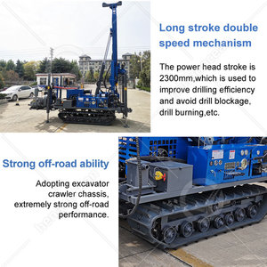 Foreuse rotative OCEAN, machine de forage portable pour l'eau souterraine à vendre - Product Image 4