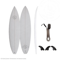 Planche de surf courte personnalisée en fibre de verre, résine et mousse EPS
