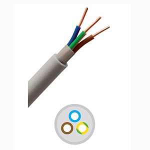 Câble <span class=keywords><strong>NYM</strong></span> <span class=keywords><strong>NYM</strong></span>-J <span class=keywords><strong>NYM</strong></span>-O3X1.5mm2 3X4mm2 2X1.5mm2 PVC isolation PVC gaine câble d'alimentation - Product Image 2