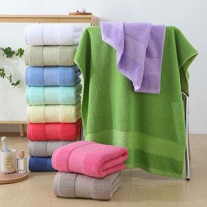 Serviette de bain de luxe pour hôtel, couleur unie, 500 g, technique de tissage en coton, haute qualité pour usage domestique - Product Image 2