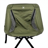 Chaise pliable portable de haute qualité en alliage d'aluminium aéronautique 7075 moderne pour le camping en plein air, la pêche, le pique-nique, la plage, le parc