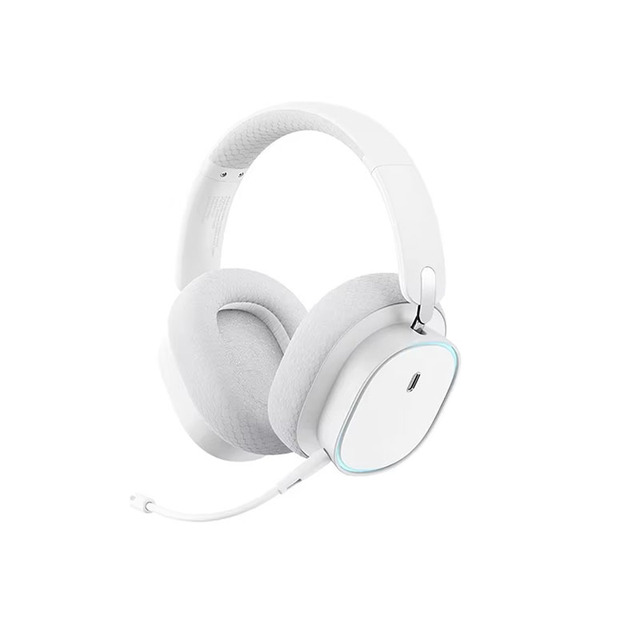 Baseus AeQur GH02 Gaming Wireless Headphones Moon White Gaming Accessories