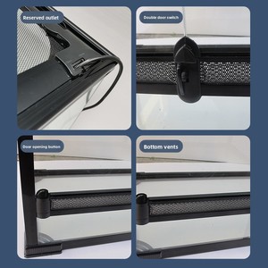 Kertenkeleler, Kurbağalar, Yılanlar ve Böcekler için Tüm Kenarları Kapalı Evcil Hayvan Yetiştirme <span class=keywords><strong>Tank</strong></span>ı - Yağmur Ormanı Manzaralı <span class=keywords><strong>Tank</strong></span>, Su ve Kara <span class=keywords><strong>Tank</strong></span>ı - Product Image 3