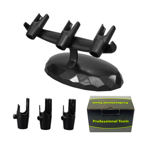Hy-003 Airbrush Holder Stand With 3 Slots For Artwork Portable Storage Rack Made Of Abs Material - Product Image 5