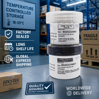 Kit d'époxy conducteur bicomposant EPO-TEK H20E à base d'argent, 1 oz, pour le collage de puces et la microélectronique