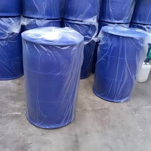 Seau en <span class=keywords><strong>plastique</strong></span> chimique à double anneau de <span class=keywords><strong>200</strong></span> <span class=keywords><strong>litres</strong></span> avec couleur personnalisée et conception durable pour le stockage et le transport de peinture - Product Image 6