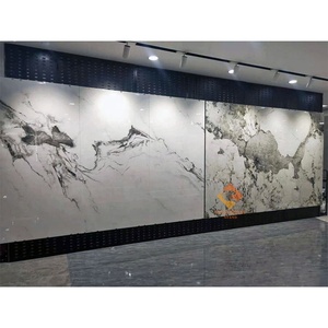 Hiện Đại Thân Thiện Với Môi Gốm Hiển Thị Đứng Đá Kim Loại Đục Lỗ Tấm Khóa Tường Cho Sàn Gỗ Cửa Hàng Bán Lẻ Triển Lãm Nhà Máy - Product Image 4