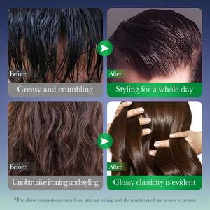 Cire coiffante SADOER à l'huile d'olive et de noix de <span class=keywords><strong>coco</strong></span>, fixation longue durée, facile à nettoyer - Product Image 6