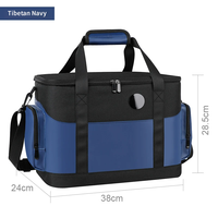 Sac de pique-nique isotherme portable personnalisé 26L, étanche, souple, durable, avec affichage intelligent de la température, pour aliments et boissons