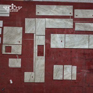 Losas de Cuarzo Taj Mahal de GOLDTOP, Piedra Natural Pulida Moderna para Encimeras de Cocina, Villas, Apartamentos y Hoteles - Product Image 1
