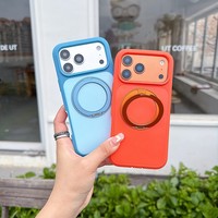 Coque de protection intégrale 360 pour iPhone 18 17 Pro Max, étui de téléphone portable robuste Defender avec protection 360 °   Support magnétique rotatif