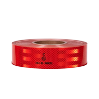 Cinta de Señalización Reflectante Personalizable con Logotipo, para Exteriores, Autos y Camiones, ECE 104r, Autoadhesiva, PVC PET, Impermeable, Alta Reflectividad