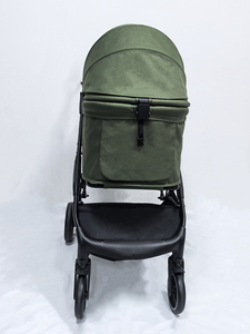 Luxury One-Hand Auto-Folding <b>Dog</b> and Travel Stroller All-in-One Washable and Adjustable Large <b>Dog</b> Stroller - Product Image 4