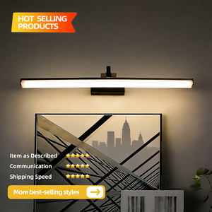 Nouvelle conception de lampe murale en albâtre naturel, applique murale créative de luxe pour chambre à coucher, applique murale moderne en laiton, art déco pour hôtel, villa, couloir, lumière LED murale - Product Image 2