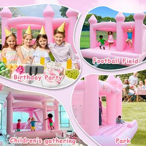 13ft Hồng Inflatable thư bị trả lại nhà sinh nhật Tiệc cưới nhiếp ảnh trang trí Inflatable lâu đài bouncy cho kinh doanh cho thuê - Product Image 4