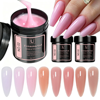 Gel UV Constructeur HEMA sans TPO, sans brûlure, 1kg, Matière première blanche pour sculpture, Gel d'extension d'ongles ultra-résistant, CPNP
