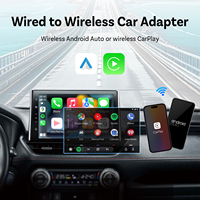 Nouvel adaptateur sans fil OEM Magic CarPlay & Android Auto avec Bluetooth 5.2 et Wi-Fi double bande pour voitures universelles