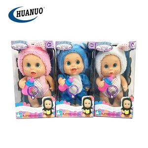 Muñeca de Silicona Miniatura, Adorable, con Ojos 3D Realistas, Muñeca de Vinilo <span class=keywords><strong>Reborn</strong></span> con Biberón - Product Image 2