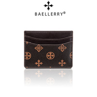Dompet Kartu Baellerry Retro Mewah Tipis, Dompet Kartu Kecil Grosir
