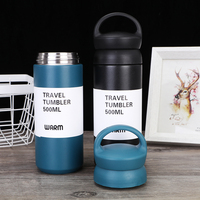 Botol air minum panas, termos Stainless Steel 350/500ML