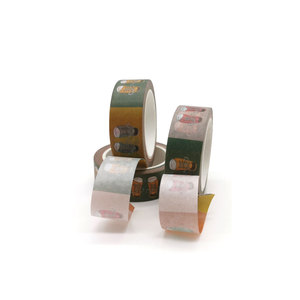 Gift box packing cute cartoon washi paper tape set factory