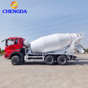 Dongfeng Hot Selling Concrete <strong>Mixer</strong> Truck with Transit <strong>Mixer</strong> <strong>Cement</strong> <strong>Mixers</strong> Pump Engine and Gearbox for Sale - Product Image 1