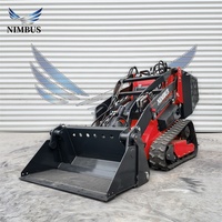 NIMBUS CE Bersertifikat, Pengoperasian Lancar, Skid Steer Loader Ideal untuk Proyek Konstruksi Rekayasa Kota