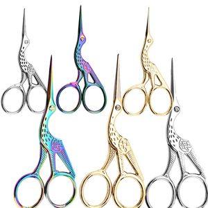 High Quality Stainless Steel Retro Crane Bird Scissors Multi-Purpose Household DIY Shearing Scissors - Product Image 1