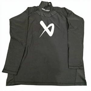 Camiseta de Compresión Deportiva para Hockey sobre Hielo, Transpirable, 100% Poliéster, Protección de Cuello Resistente a Cortes de Kevlar, Capa Interior para Jugadores Profesionales - Product Image 1