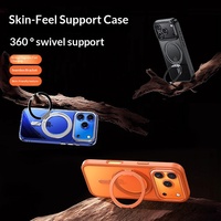 Casing Pelindung iPhone 18 Pro Max dengan Stand Magnetik Putar 360 Derajat, Tahan Banting, Stylish untuk iPhone 17 Pro