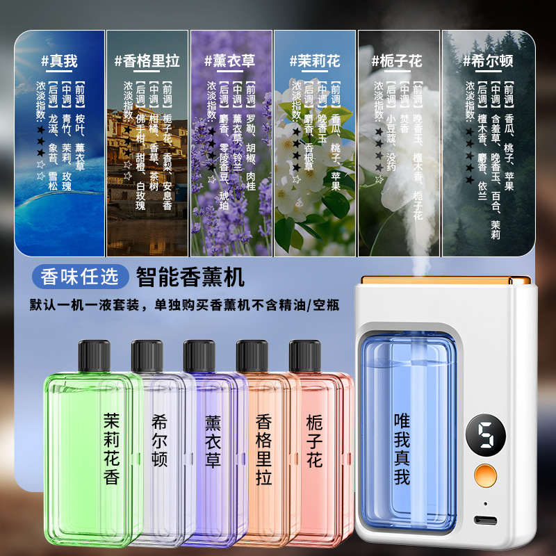 [Digital Display Aroma Diffuser - Essential Oil] 1 unit