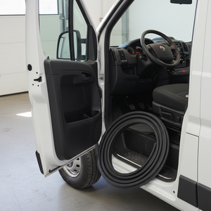 DOOR SEAL <b>RUBBER</b> FRONT DOOR for Compatible with FIAT DUCATO 2007-2016 OEM 1372884080-1372885080 - Product Image 3
