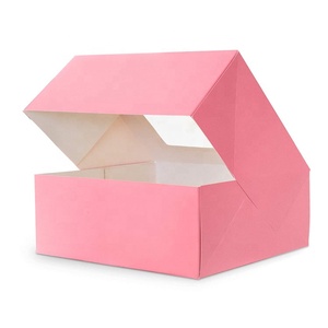 Food Grade Baking Packing Box For Cake Boxes In Bulk With Window