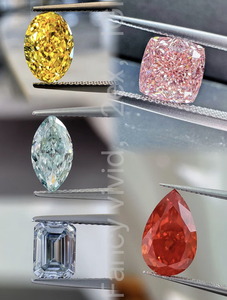 เพชรคิงหลงทรงหัวใจ สีขาวเข้มพิเศษ เจียระไนแฟนซี เพชรเลี้ยงในห้องปฏิบัติการ เจาะด้วยเลเซอร์ ขายส่ง พร้อมใบรับรอง IGI - Product Image 4